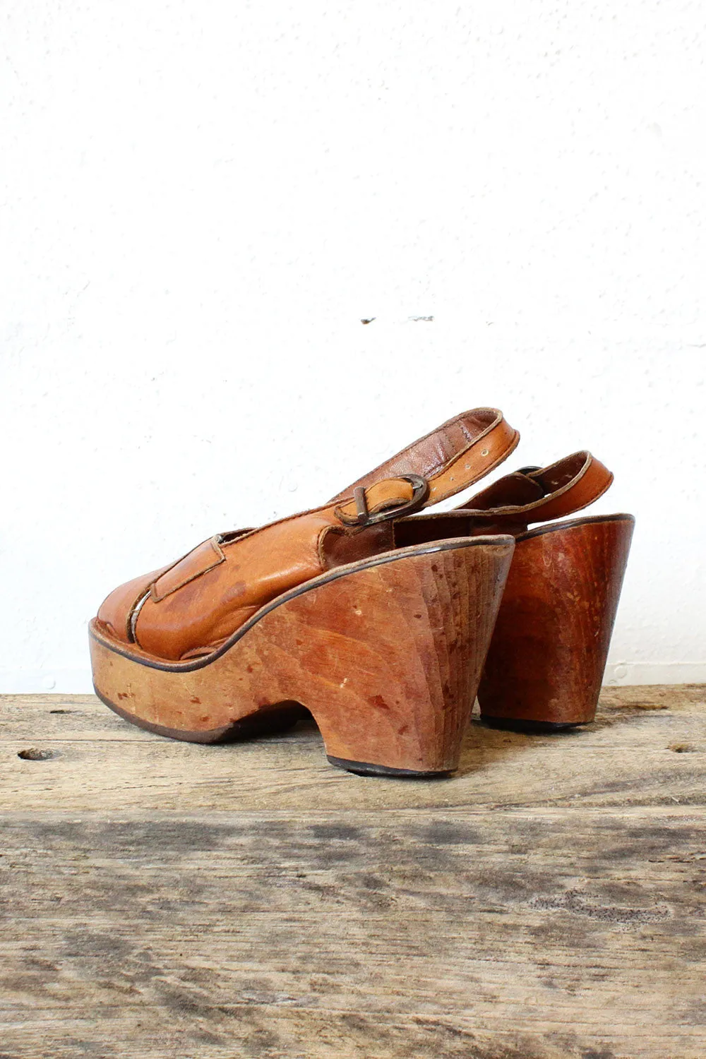 70s Wood Platforms 6