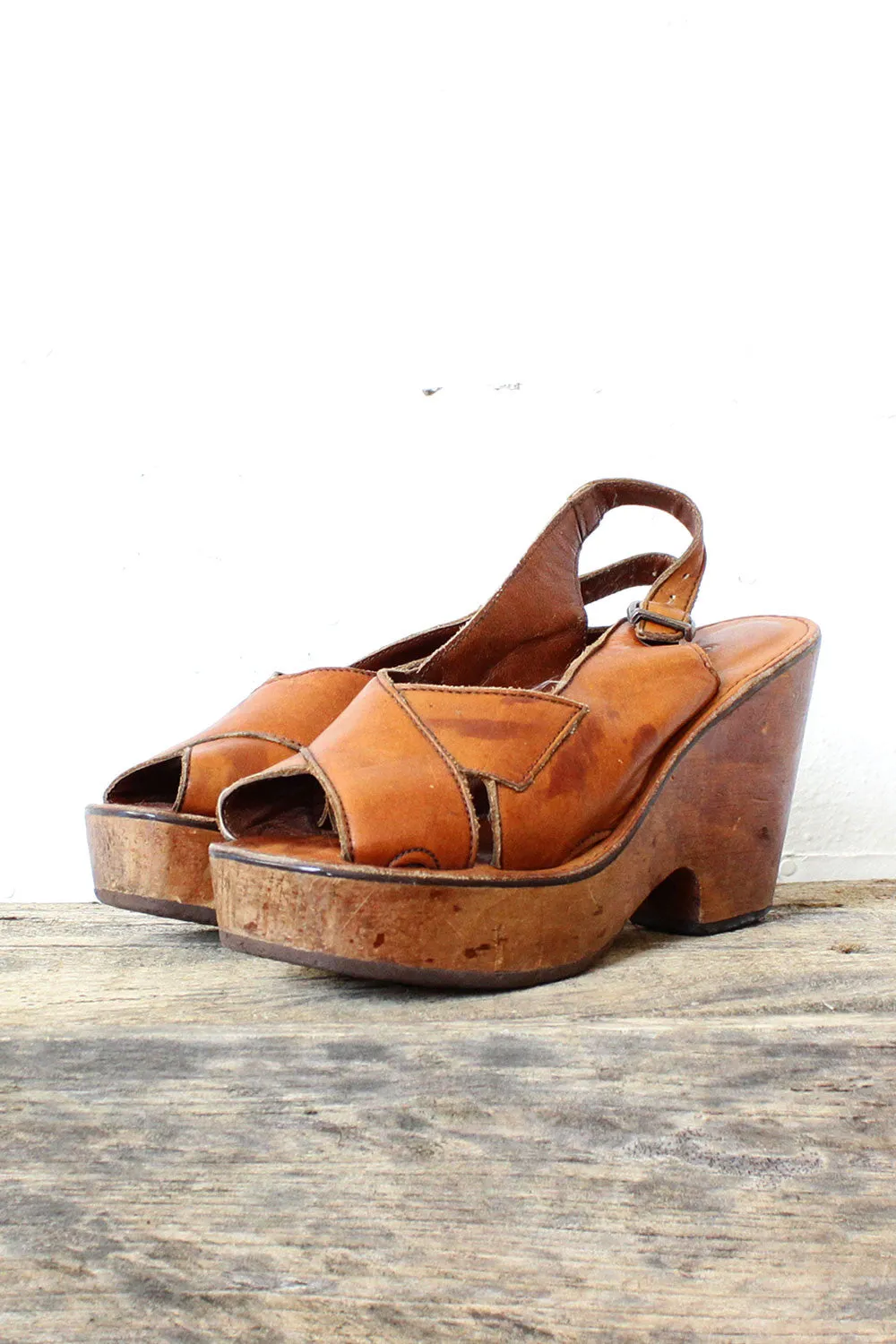 70s Wood Platforms 6