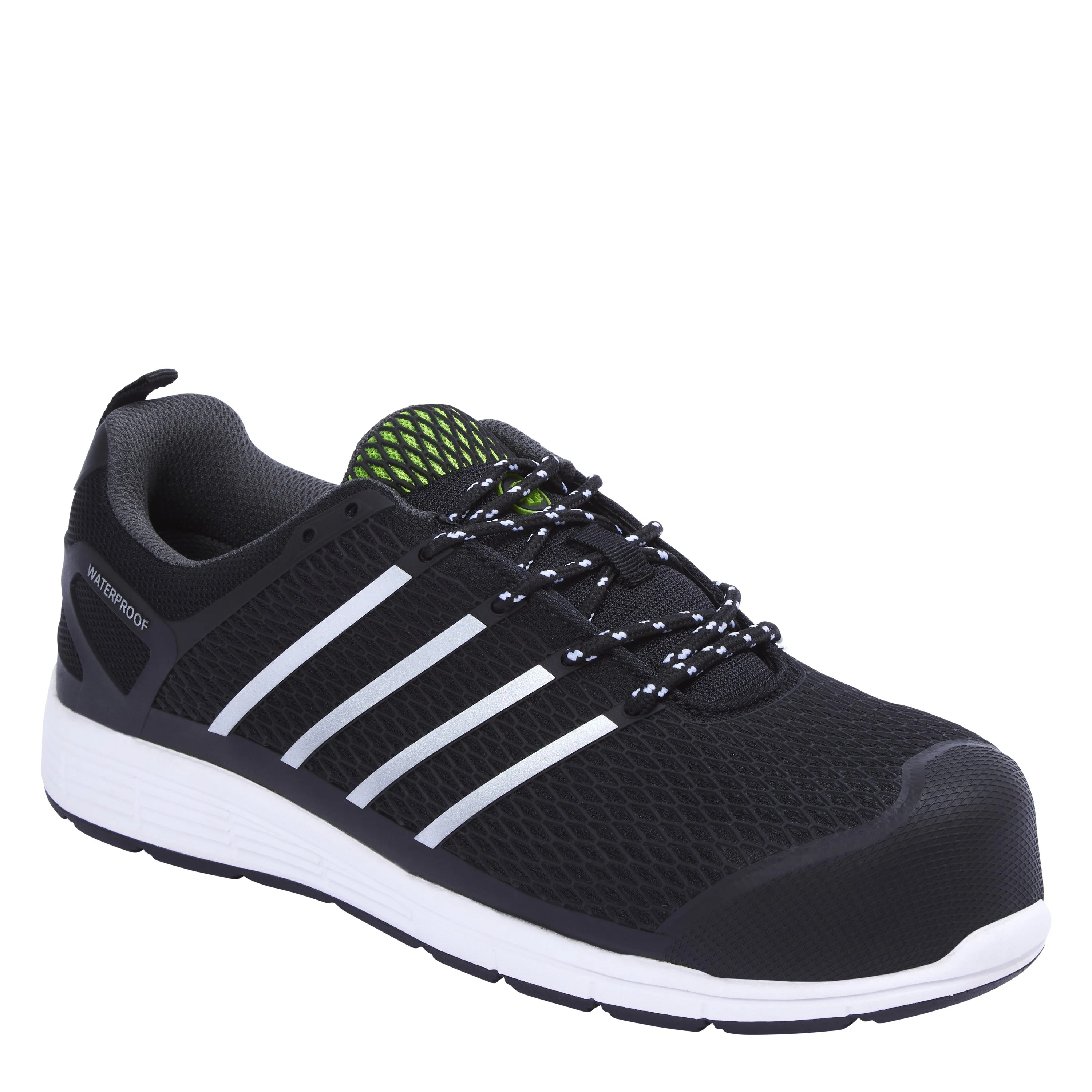 Apache Motion Water Resistant Safety Runner-BLACK
