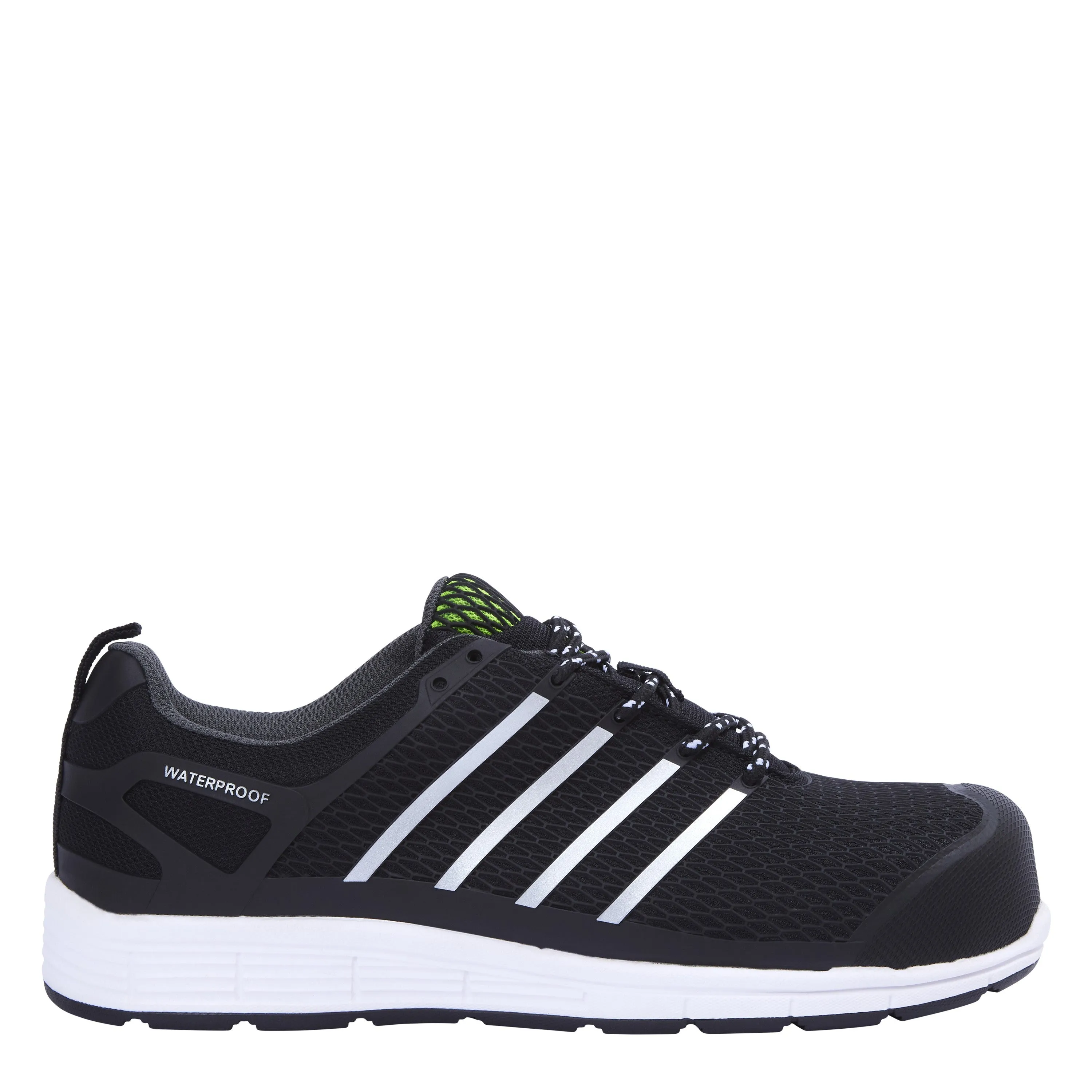 Apache Motion Water Resistant Safety Runner-BLACK