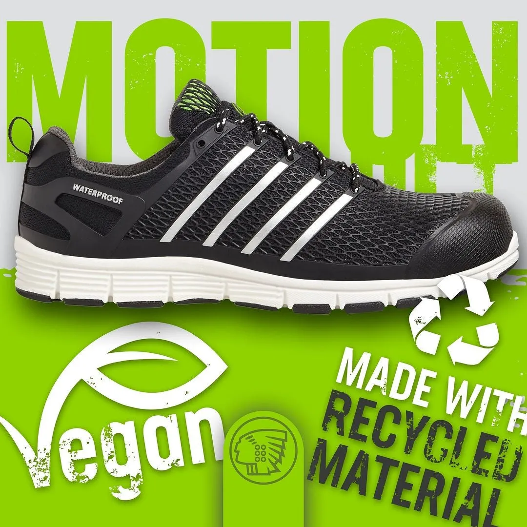 Apache Motion Water Resistant Safety Runner-BLACK