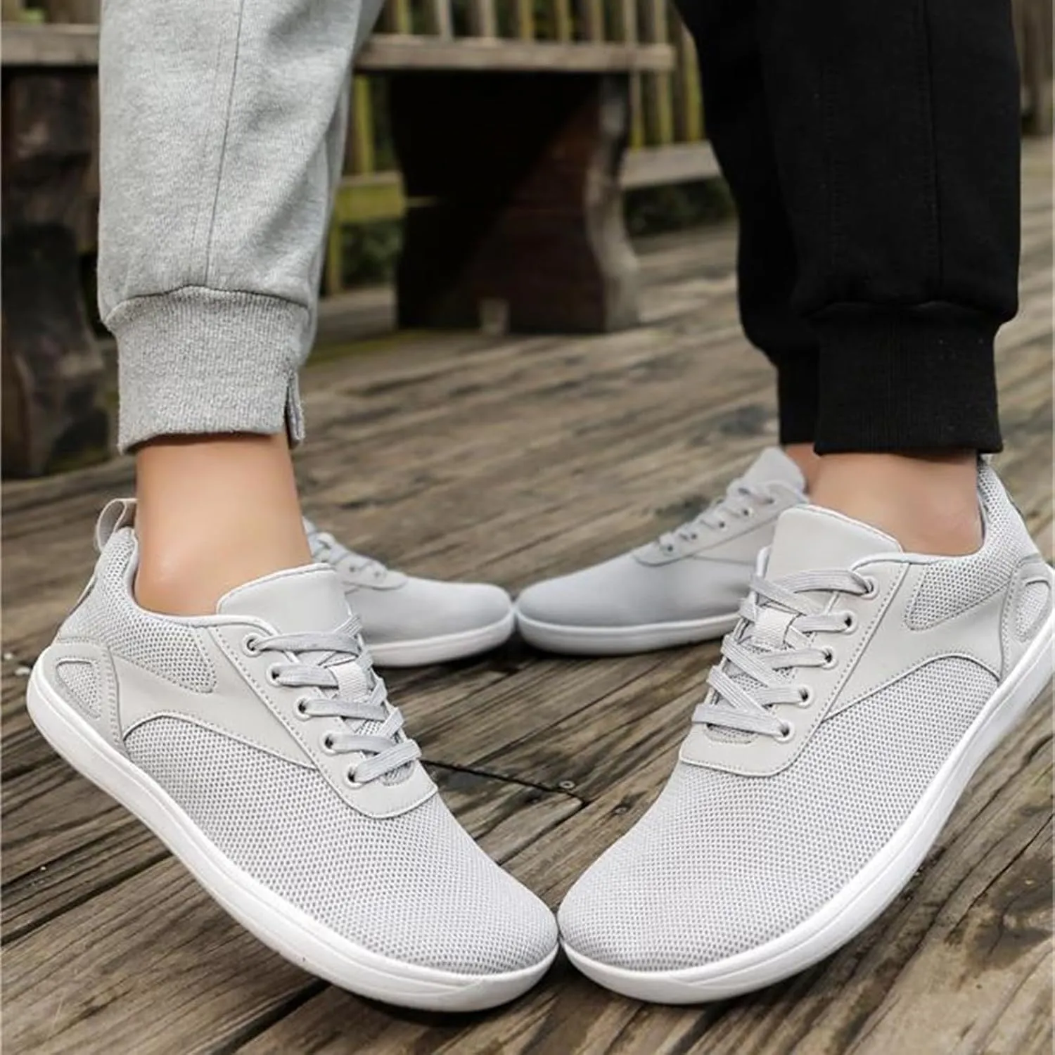 Athletic Fashion Sneakers for Men Breathable Elastic Fly Woven Mesh Sneaker Arch Support Walking Shoes for Men