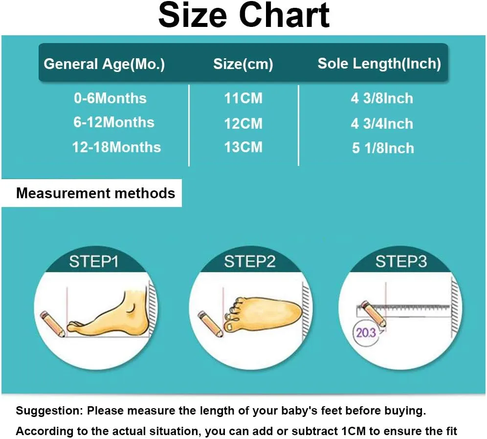 Baby Boys Girls Booties Fleece Anti-Slip Soft Sole Boots Toddler First Walker Warm Shoes