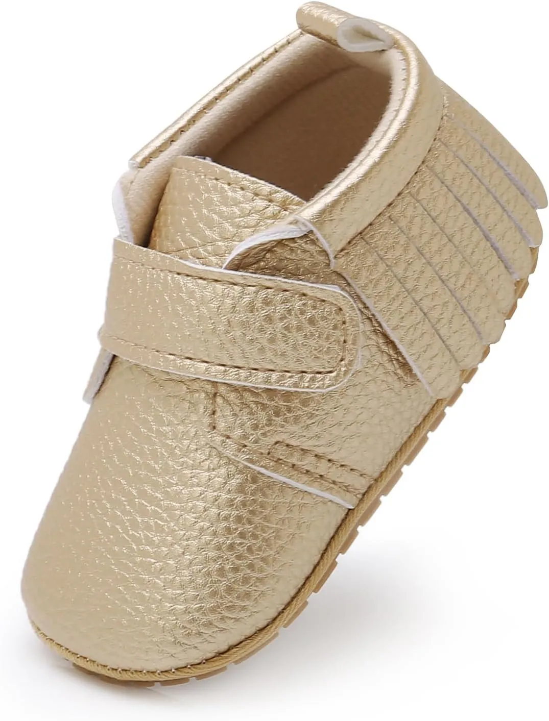 Baby Boys Girls Moccasins Sneakers Soft Sole Tassels Prewalker Anti-Slip Shoes