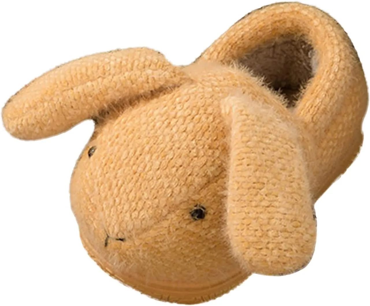 Boys Girls House Animals Plush Slippers Fashion Cute Fall Winter Slippers Flat Bottom Round Toe Soft Warm Slippers