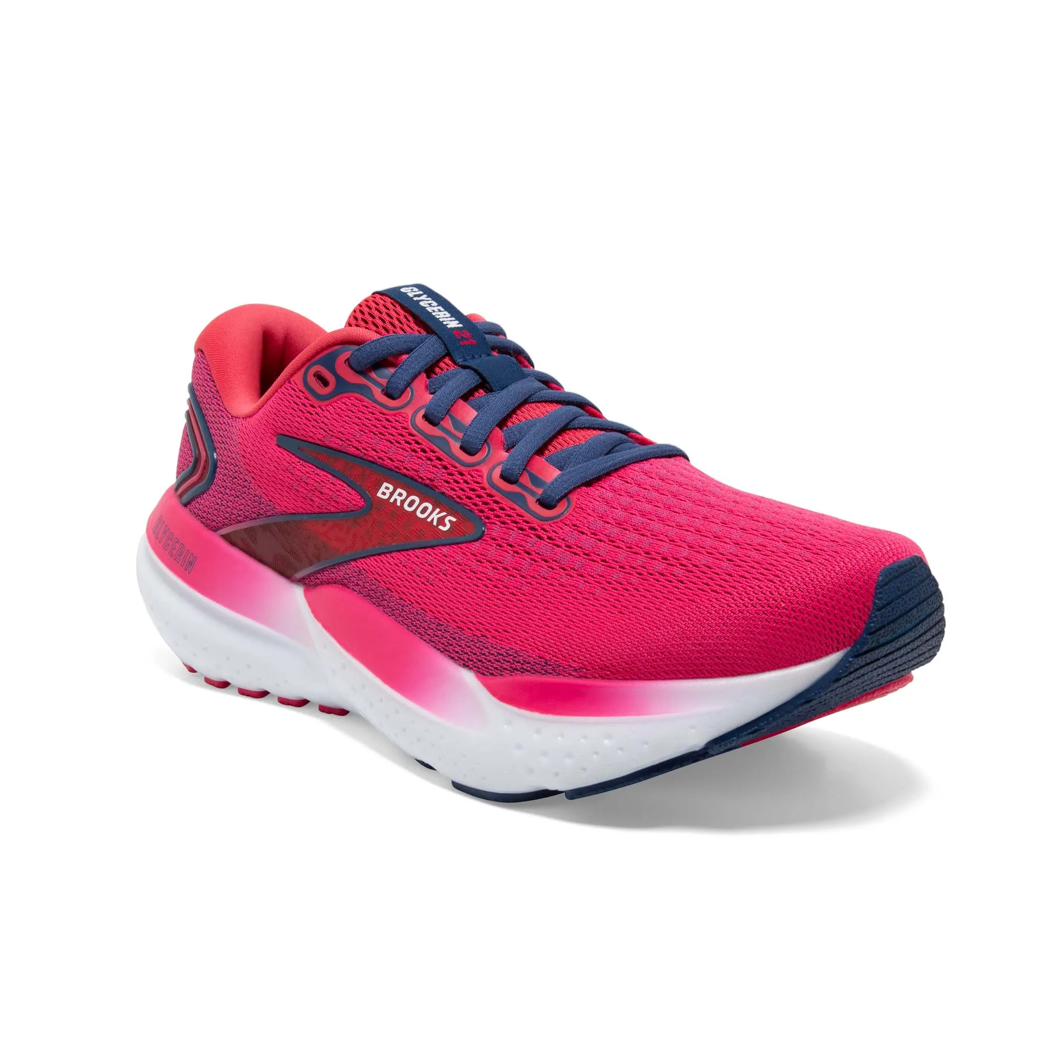Brooks | Women's Glycerin 21 Running Shoes - Raspberry
