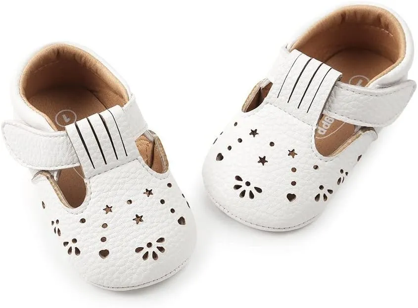 ESTAMICO Baby Boys Girls Toddler Sneaker Anti-Slip First Walkers Crib Shoes