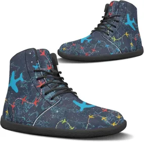 Fire Car Print Hiking Shoes Men Outdoor Athletic Sports Shoes Walking Shoes Trail Running Shoes
