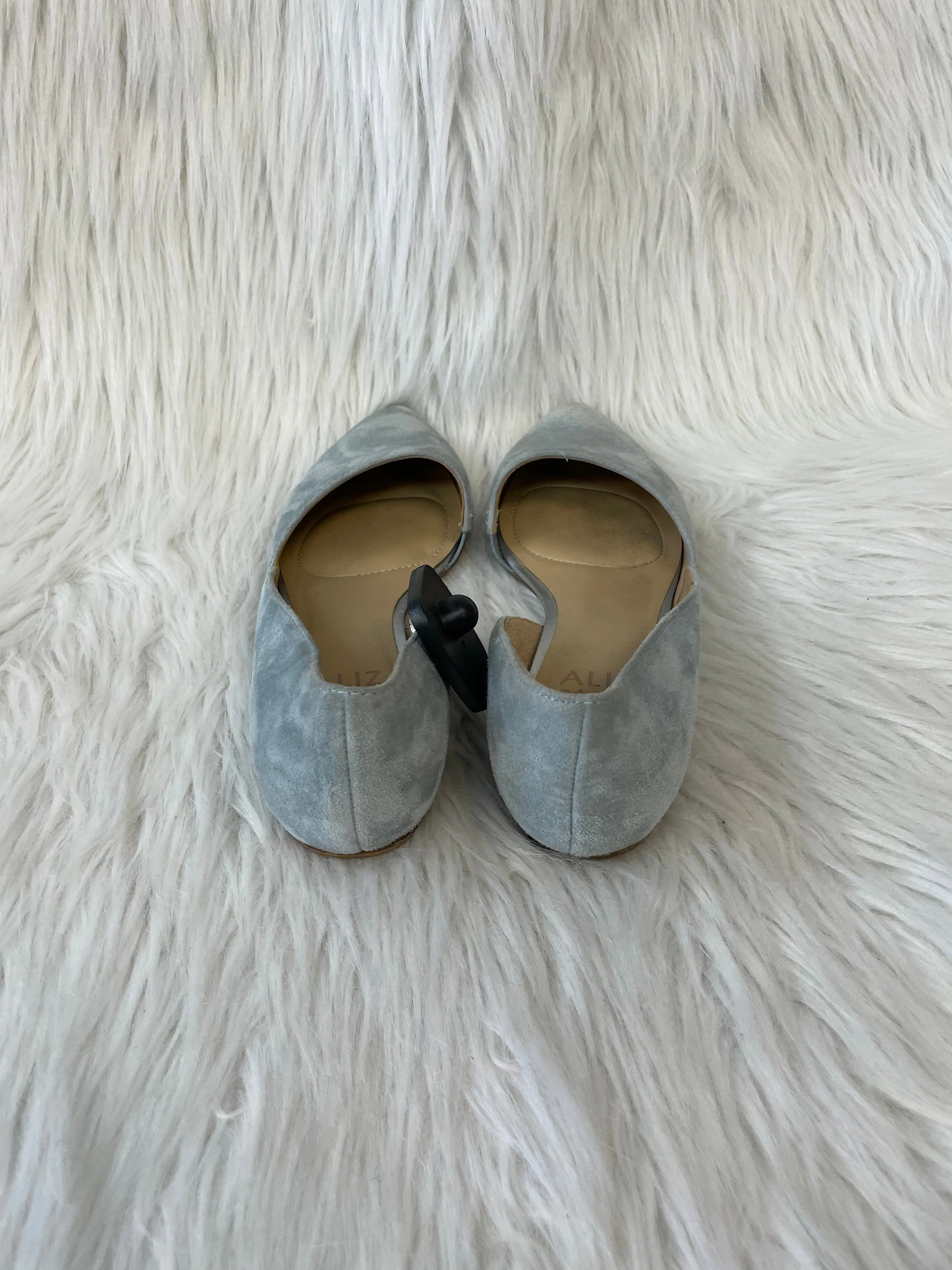 Grey Shoes Flats Naturalizer, Size 6