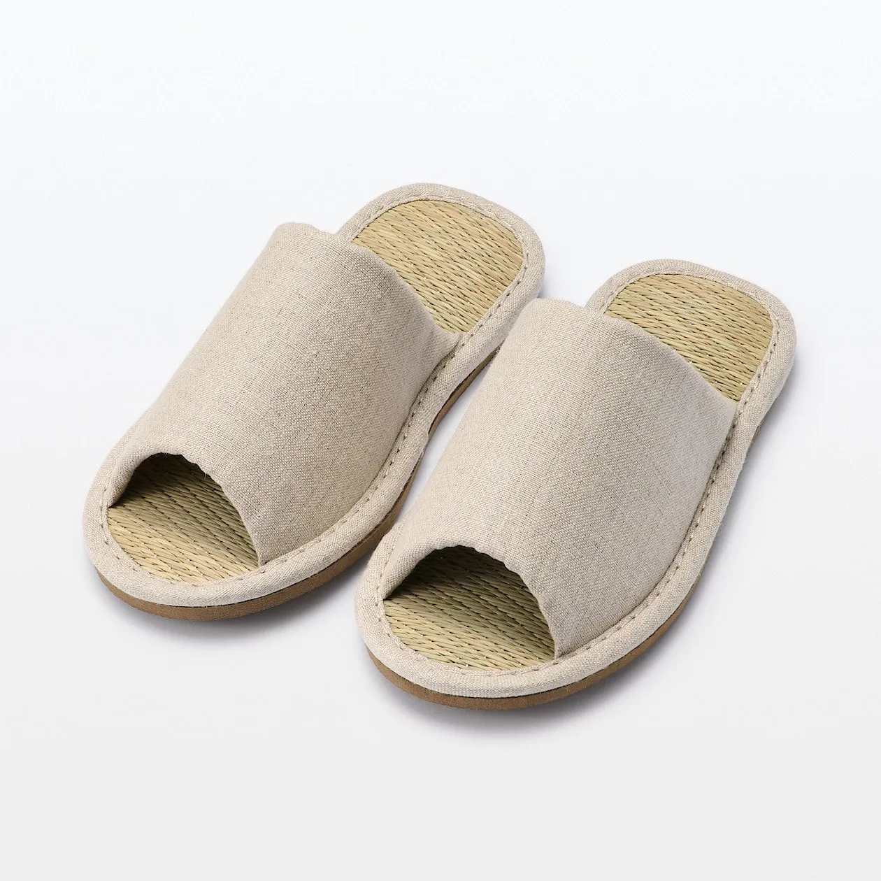 Igusa Open Toe Slippers