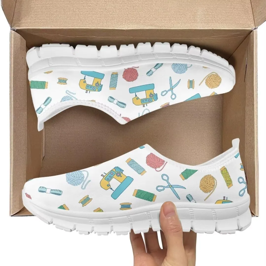 Jeiento Slip On Shoes for Women Casual Shoes Breathable Travel Walking Flat Shoes Lightweight Time Off Sneaker Dressy Shoes