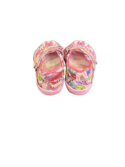 Lelli Kelly glitter daisy canvas shoes