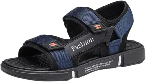 Men's Sandals With Adjustable Strap Non Slip Summer Beach Water Friendly Sandal Casual Thick Cushion Fisherman Sandal