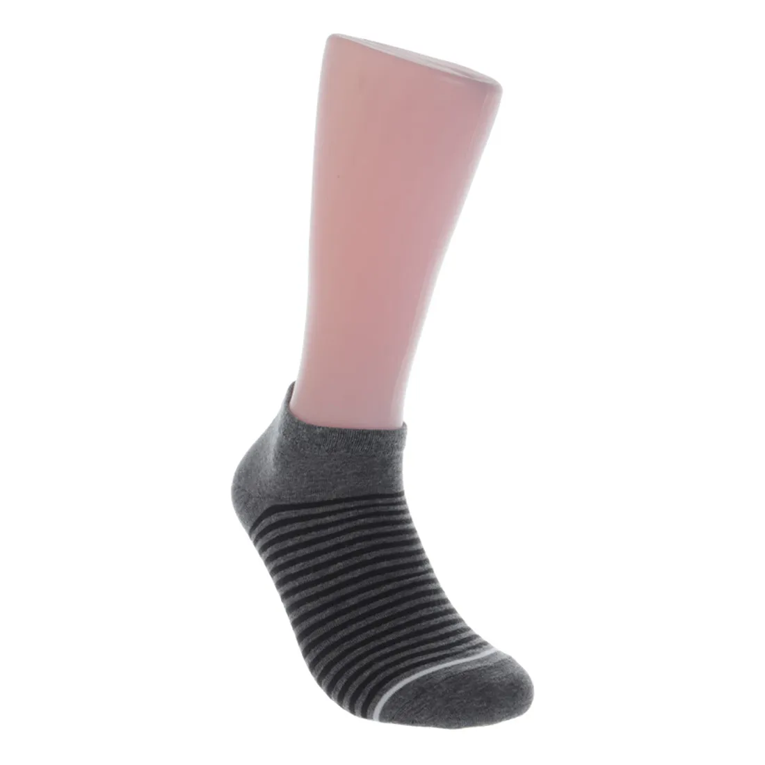 MINISO Men's Low-Cut Striped Socks (Random 4 pairs)