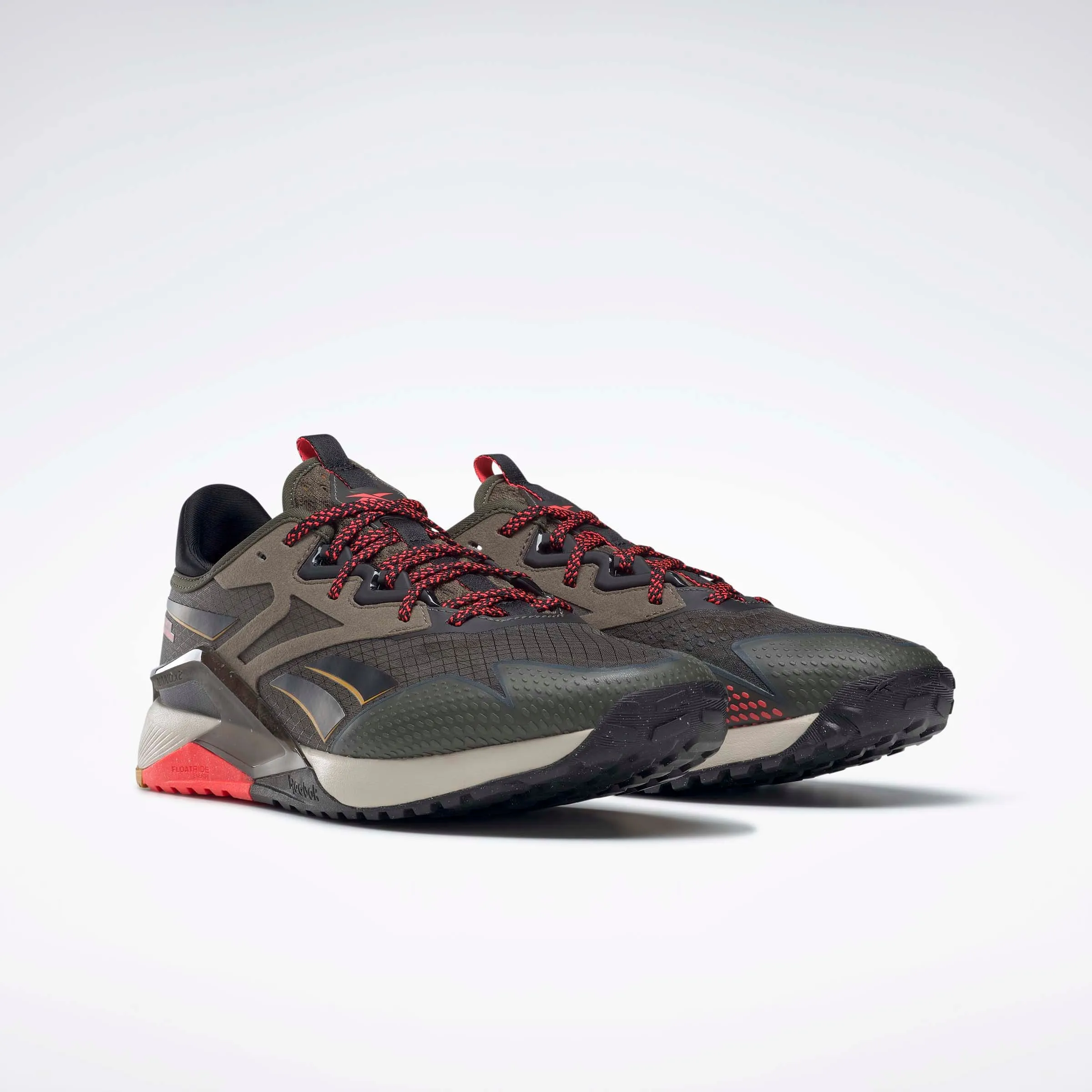 Nano X2 Tr Adventure Men's Shoes Army Green/Black/Neon Cherry