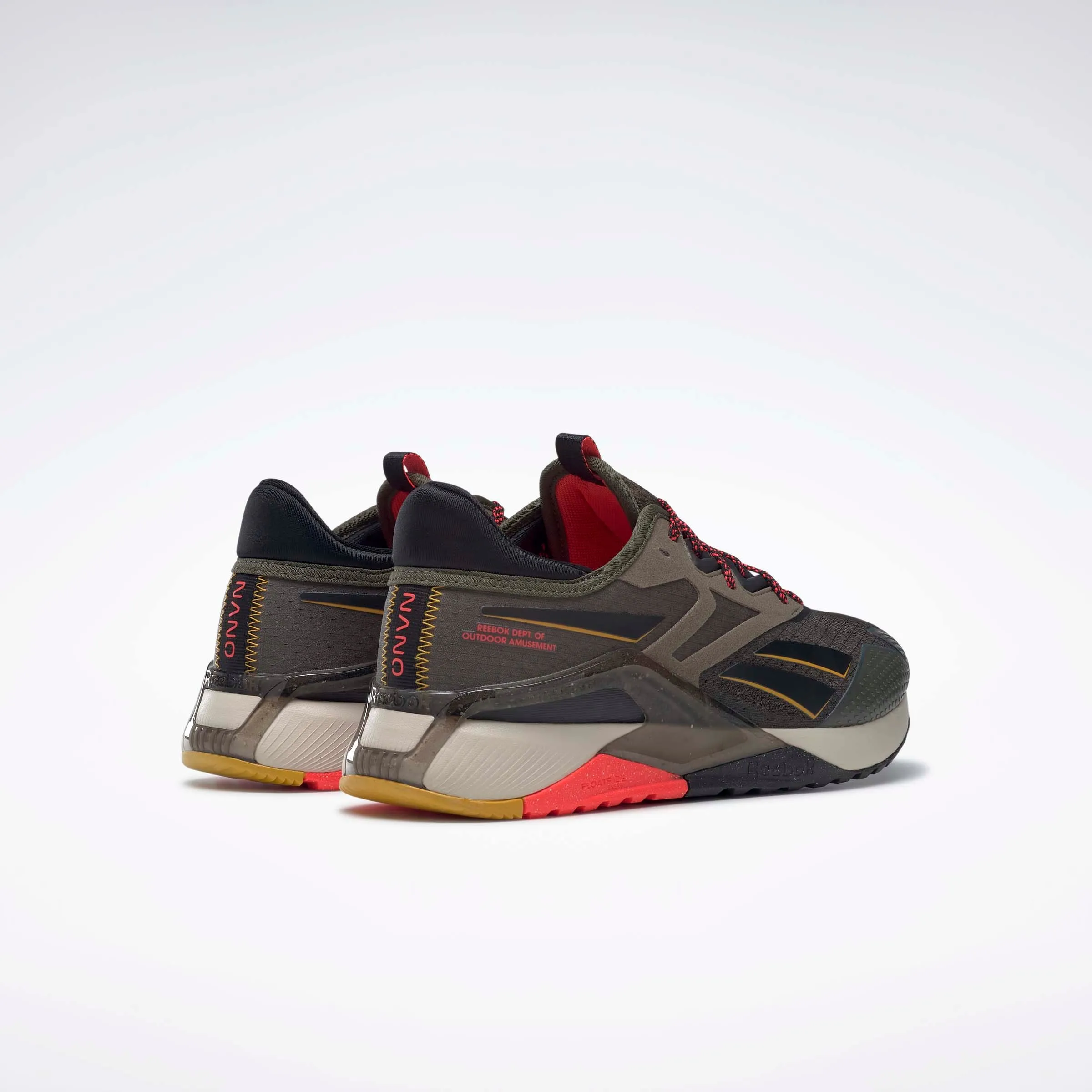 Nano X2 Tr Adventure Men's Shoes Army Green/Black/Neon Cherry