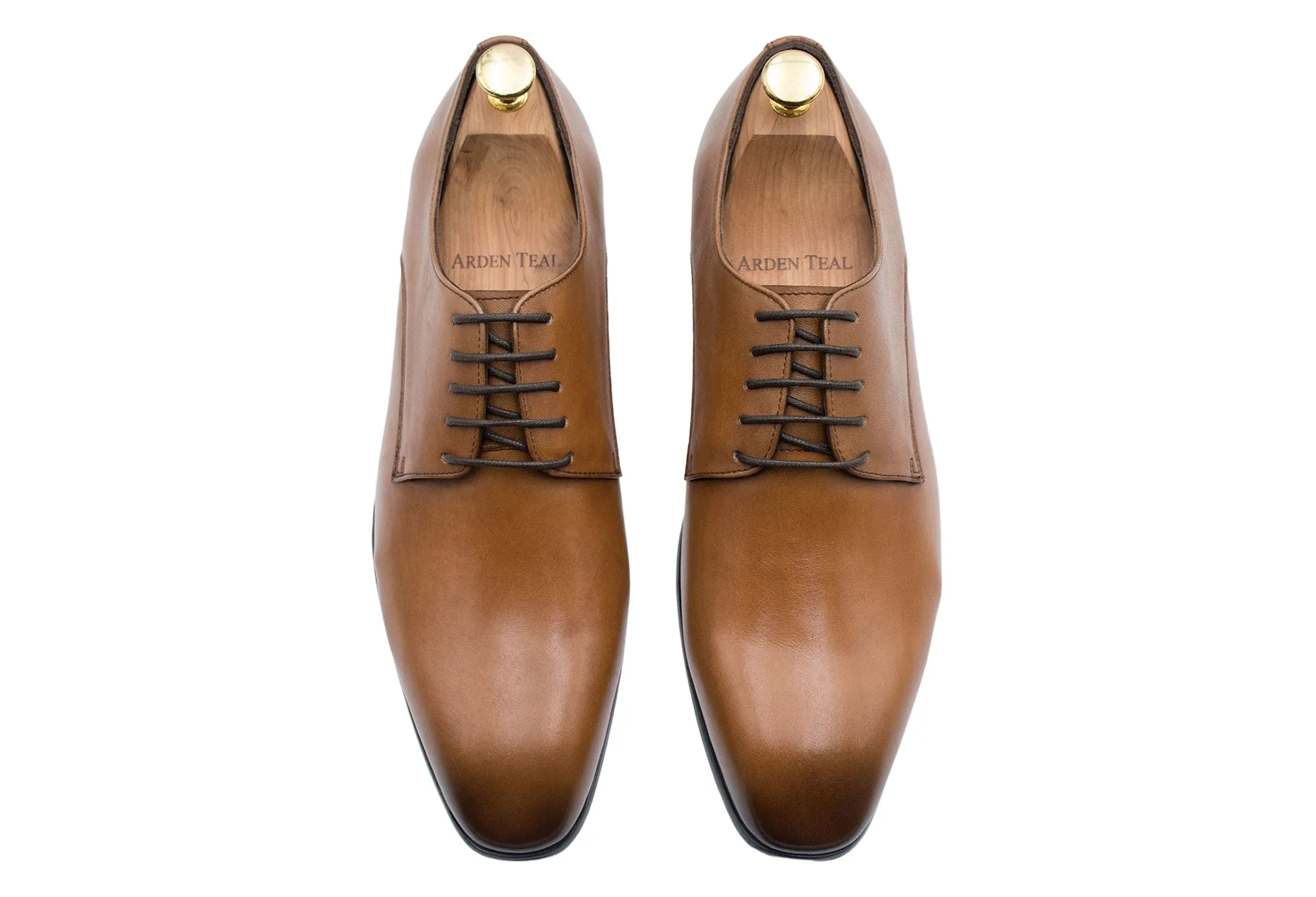 Sample Sale Ibarreta Blake Stitch Chestnut Derby - Size 42