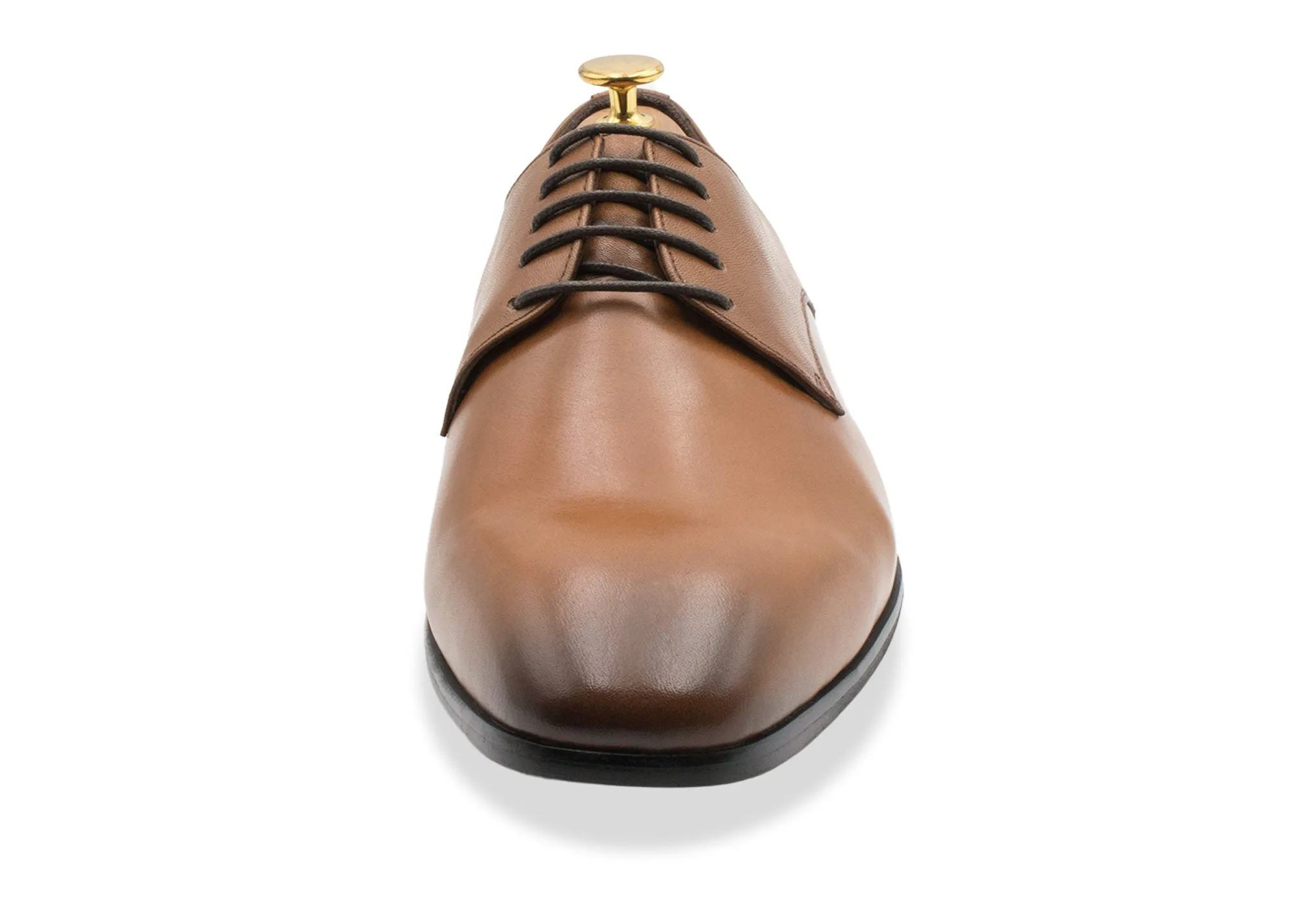Sample Sale Ibarreta Blake Stitch Chestnut Derby - Size 42