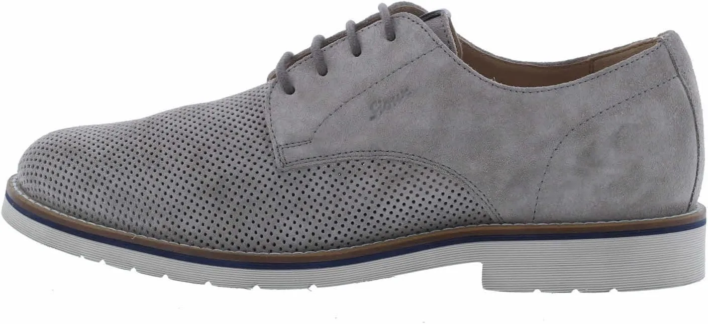 Sioux Men's Derby Oxford Flat, Cemento, 7