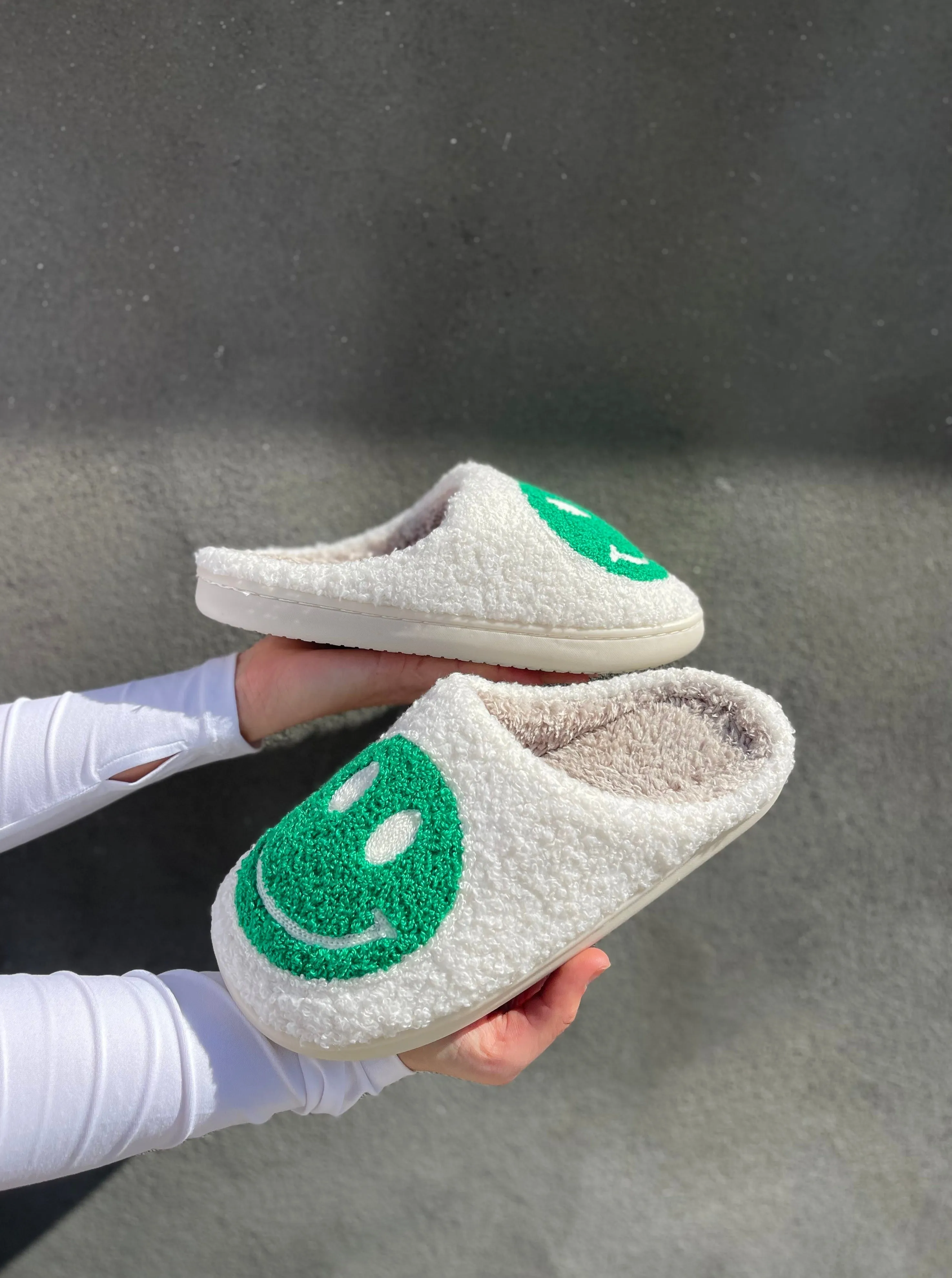 Smiley Slipper - Green