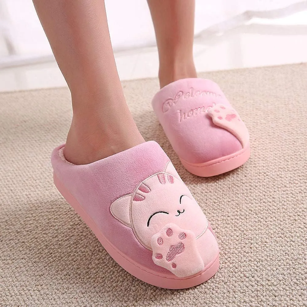 Women's Fuzzy Slippers Indoor Open Toe House Slippers Cozy Plush Bedroom Shoes Warm Cute Womens Slippers
