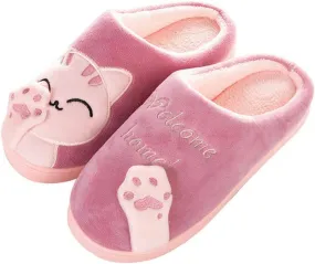 Women's Fuzzy Slippers Indoor Open Toe House Slippers Cozy Plush Bedroom Shoes Warm Cute Womens Slippers