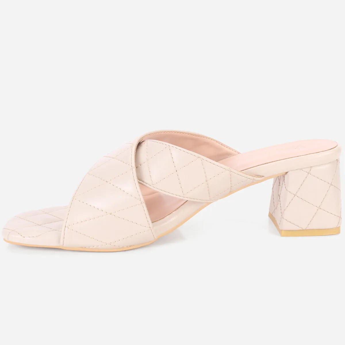 Women's "BAHITI" Quilted Crossbody Designer Sandals