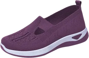 Women's Woven Orthopedic Breathable Soft Shoes Mens Running Shoes Sports Women Shoes Casual Waterproof Sneakers White Tennis Shoe White Loafers
