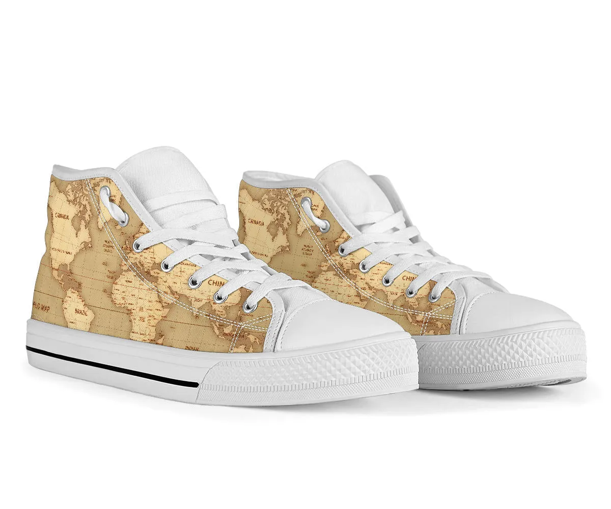 World Map High Top
